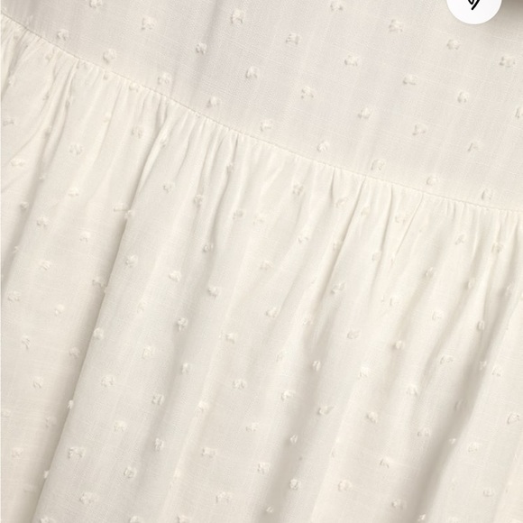 Romantic Dreams White Ruffled Tiered Swiss Dot Maxi Dress - Picture 5 of 5